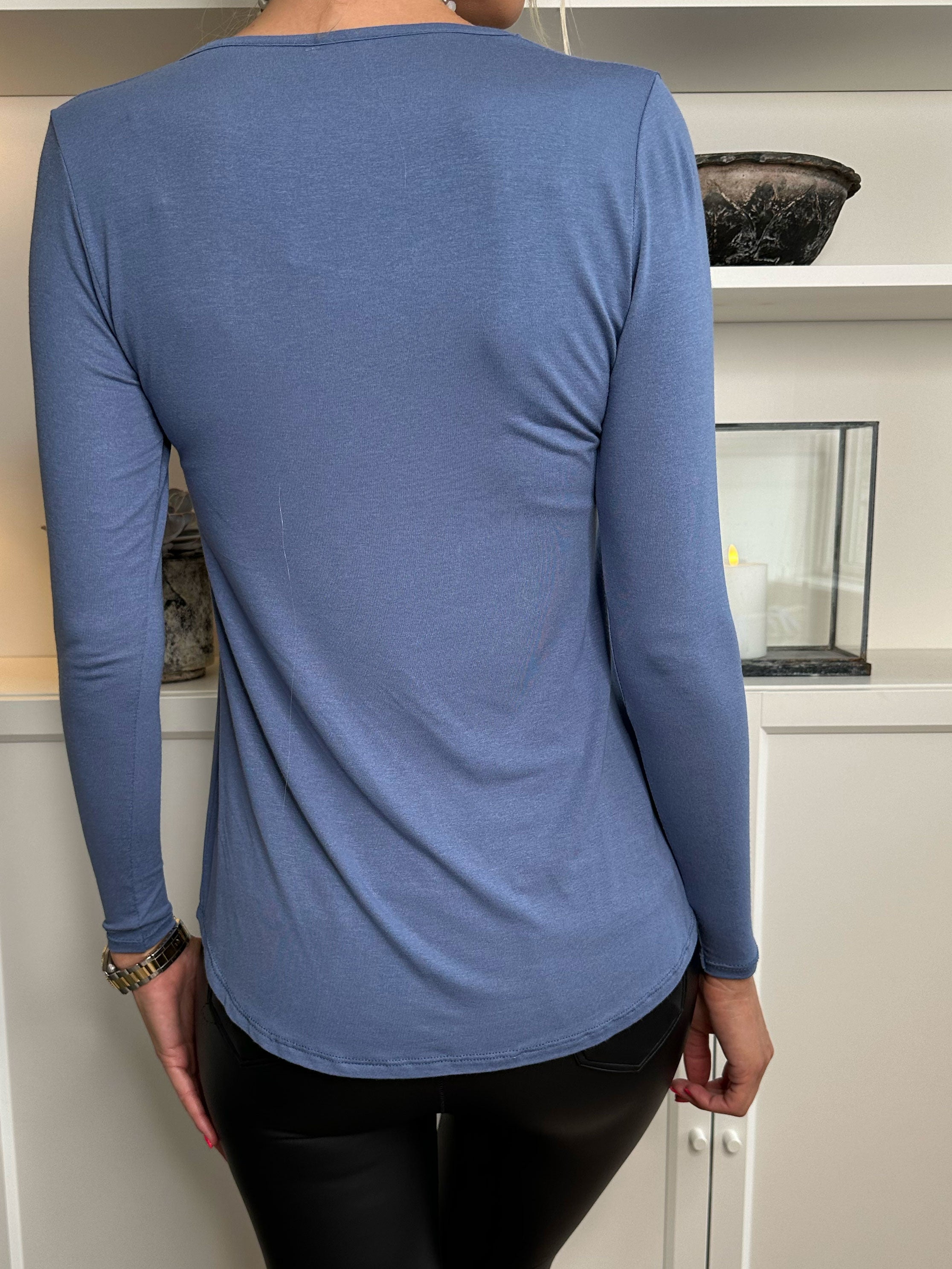 Otine - Langærmet basisbluse